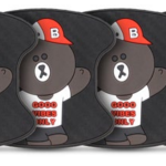 PROTECTOR DE MANIJA FIBRA OSO C/GORRA SET 4PCS
