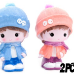 MUÑECOS PAREJAPAREJA FELIZ 10 CM 2PCS