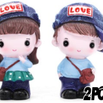 MUÑECOS PAREJALOVE CERÁMICA 9CM 2PCS