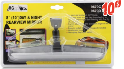 ESPEJO RETROVISOR 10"BASE DE METAL PEGAMENTO INCLUIDO - Imagen 2