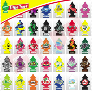 AMBIENTADOR ARBOLITO LITTLE TREES. -AROMAS VARIADOS - Imagen 2