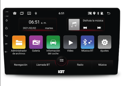 CONSOLA MAZDA + AUTORADIO 9" - Imagen 2