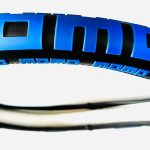 FORRO DE TIMÓN DE LÁTEX - MARCA MOMO - COLOR AZUL